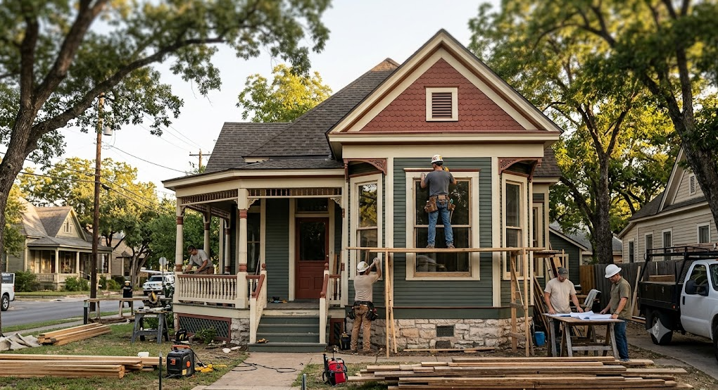 How Construction Companies in Austin Texas Handle Historic Home Renovations